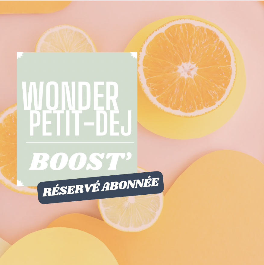 Petit dej BOOST  🍊- Octobre