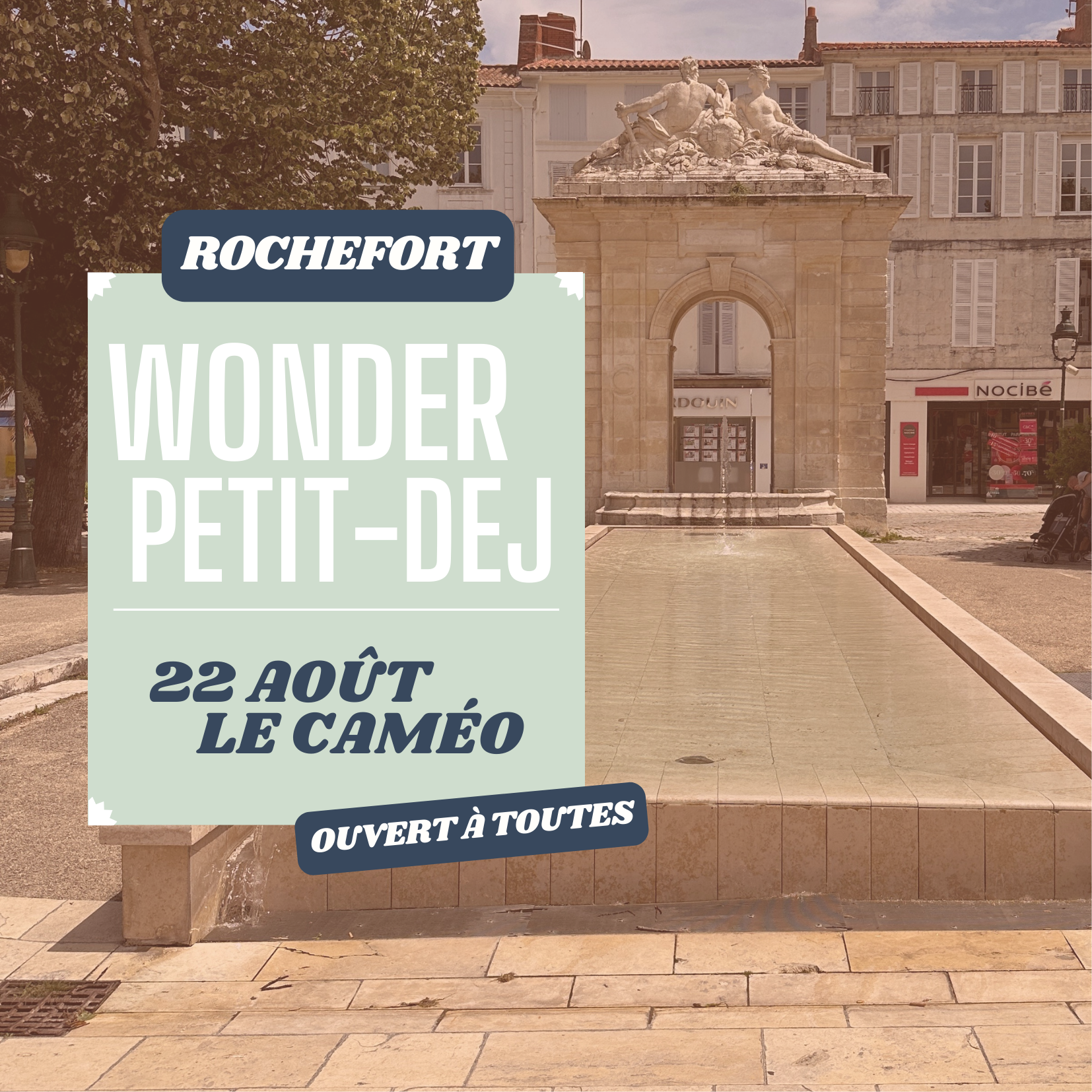 Wonder Petit dej à Rochefort - Le Caméo
