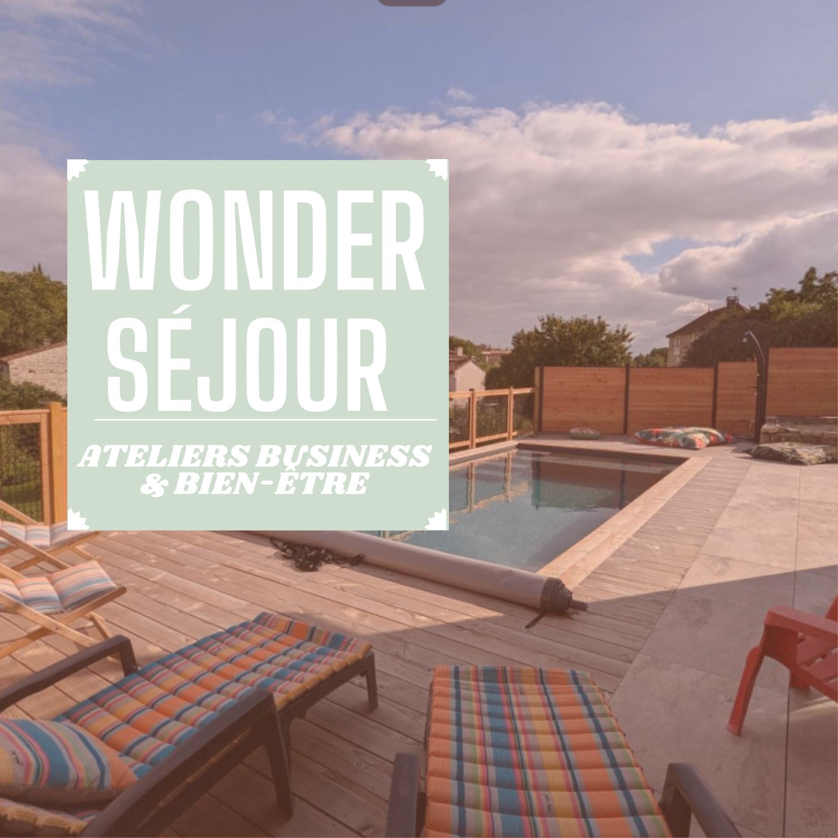 Wonder séjour : recharge & élan (générosité, partage et entraide) 🧳⚡