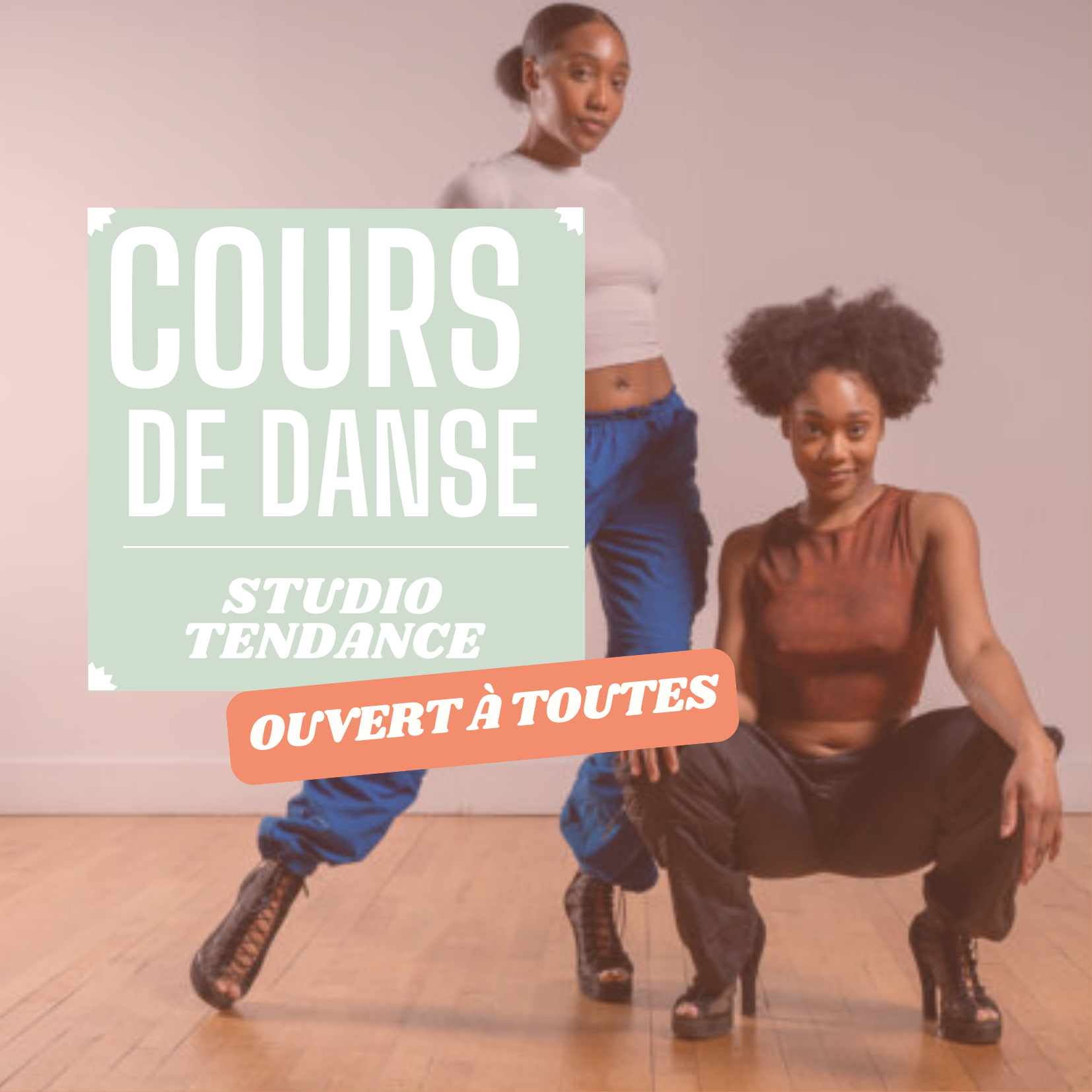 Cours de danse Wonder x Studio Tendance : Heels/Cabaret (option sans talon)💃