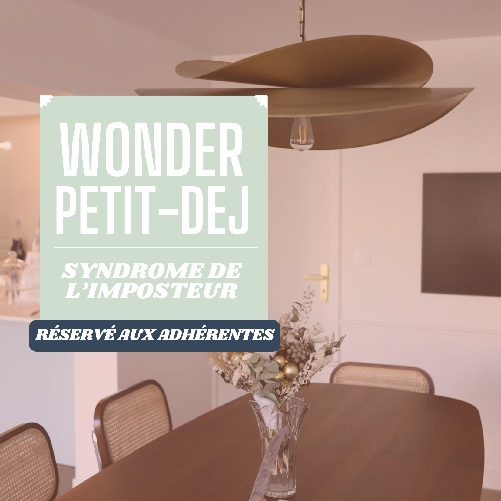 Petit dej partage - Syndrome de l'imposteur