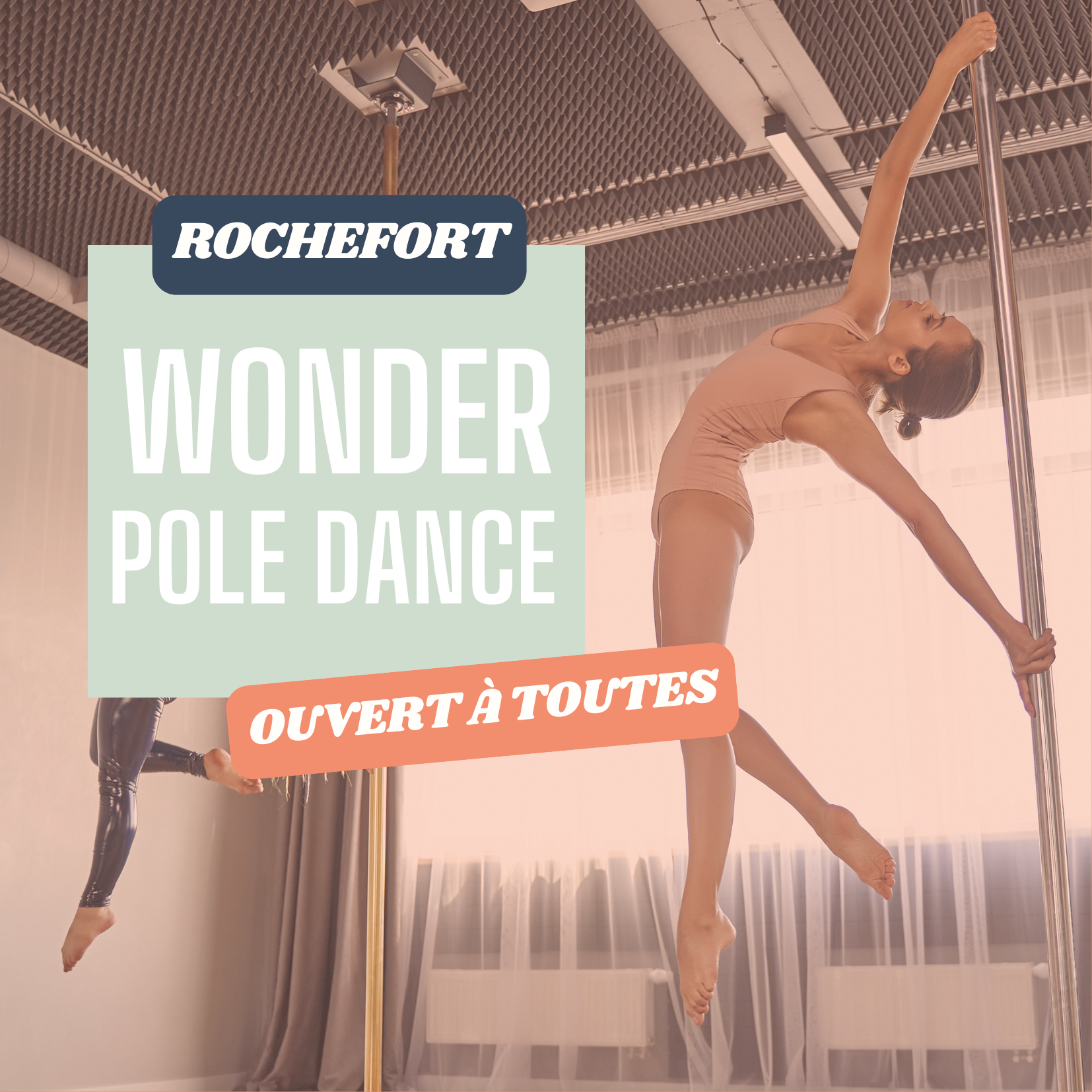 Pole Dance entre Wonder : power & flow