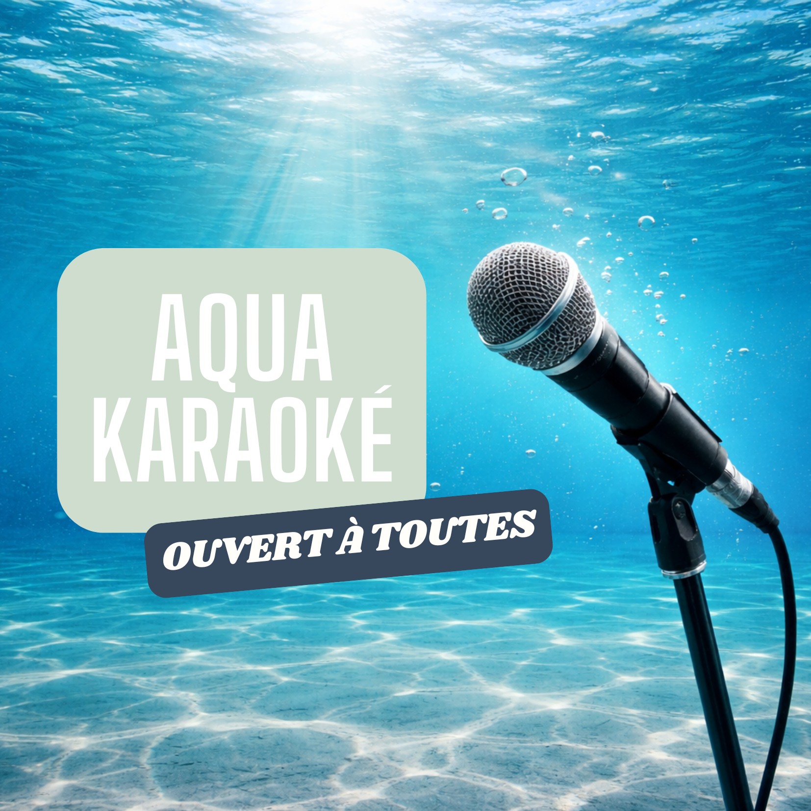 Séance d'aquabike spéciale Wonder x Feel Swim 🎤🚴‍♀️