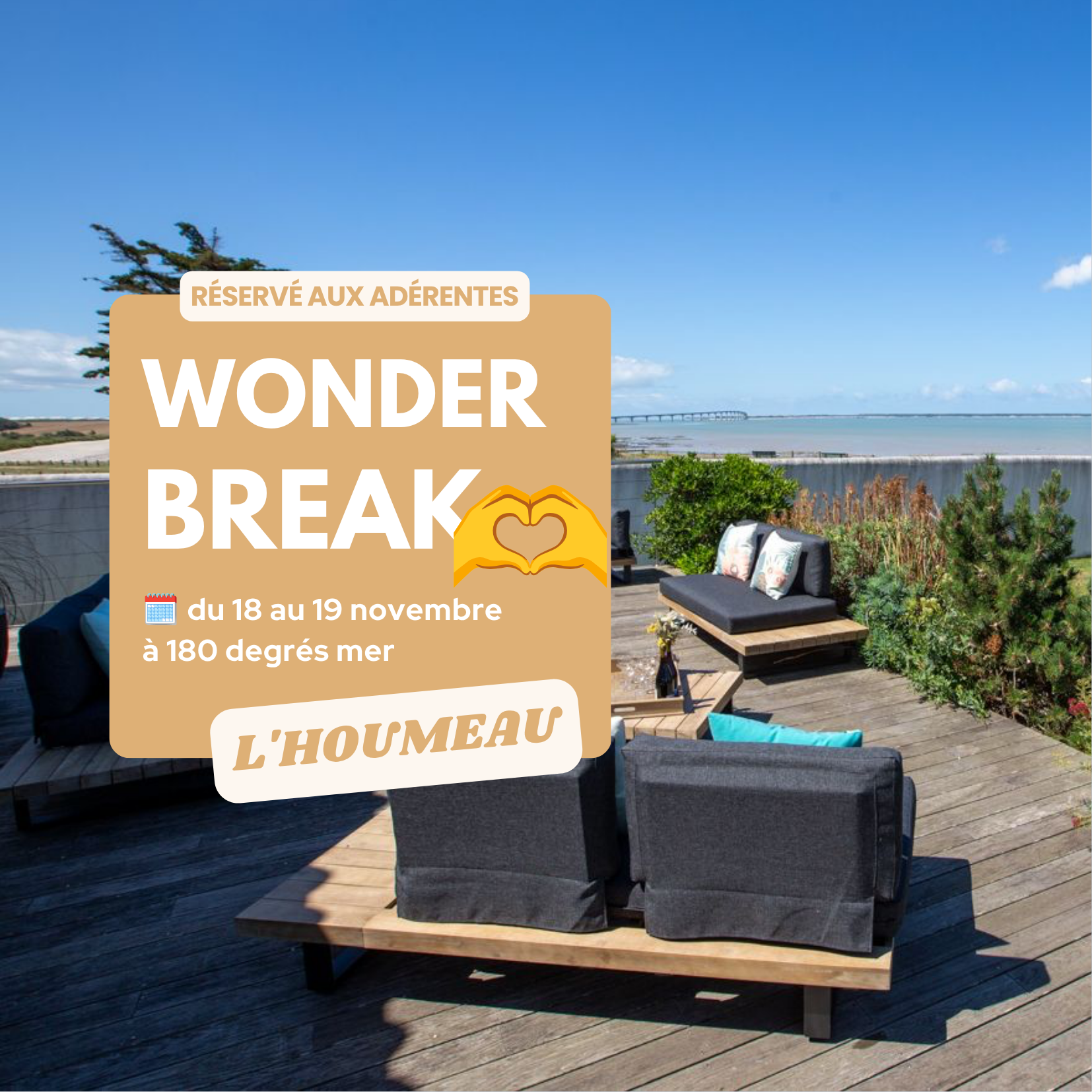 Wonder Break - 2 jours Face à la Mer